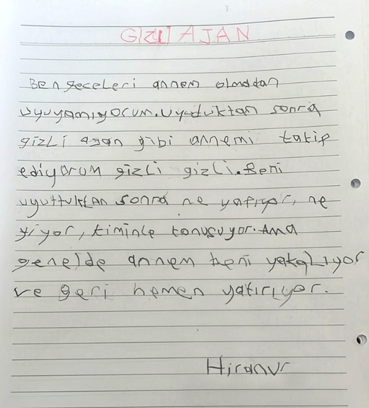 Çocuklardan Milli İstihbarat Teşkilatı'na özel mektuplar G2