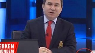 Canlı yayında sunucunun sinekle imtihanı