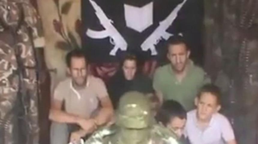 Kaçırılan Fransız ailenin görüntüleri