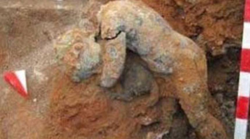 Antik kent üzerine AVM