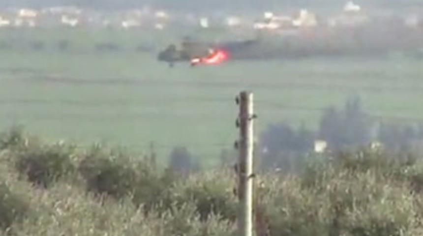 Muhalifler helikopteri böyle düşürdü