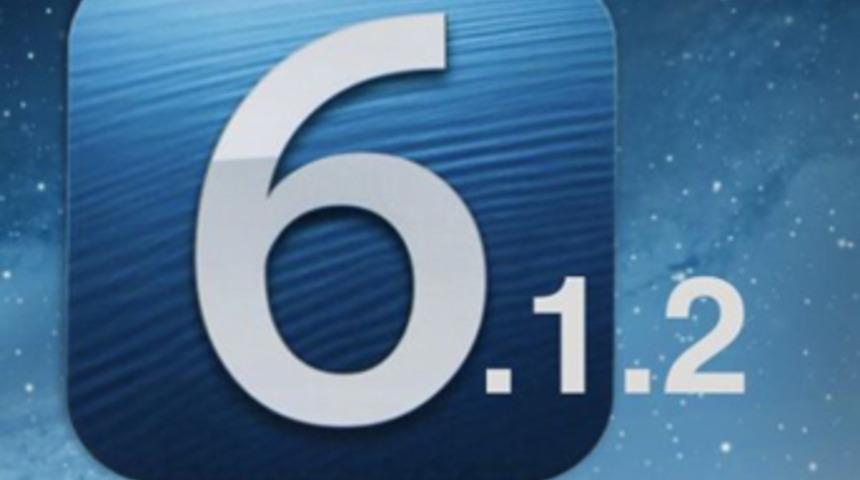 iOS 6.1.2 güncellenmeli