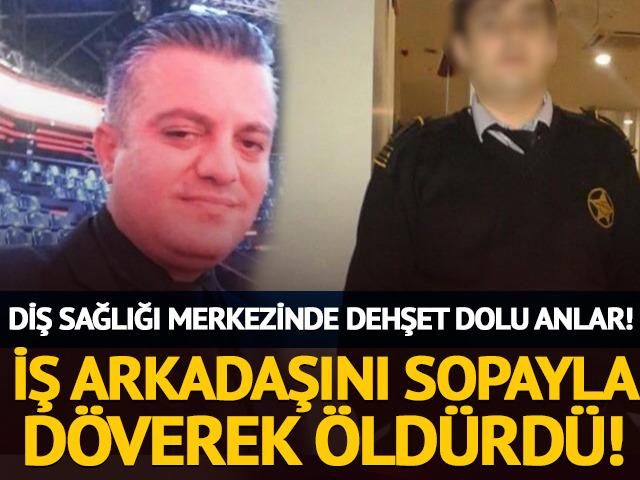 Kadıköy'de bir hastanede dehşet dolu anlar! Güvenlik amiri, yardımcısını sopayla döverek öldürdü