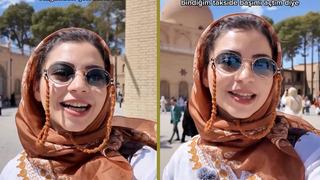 Türk turist İran'da zor anlar yaşadı! 'Ahlak kuralları tahmin ettiğimden daha sıkı' dedi... Polis çorap giymesi konusunda uyardı