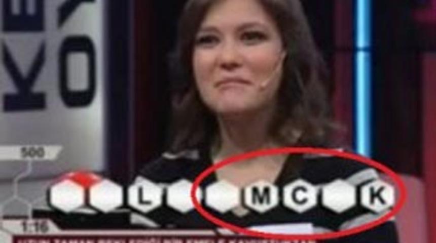 Yarışmada küfür şoku! Sesli düşününce..