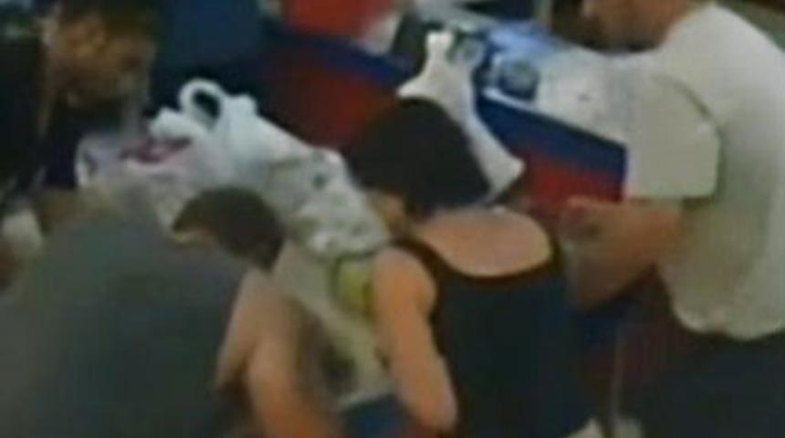 Süpermarkette bir kahraman