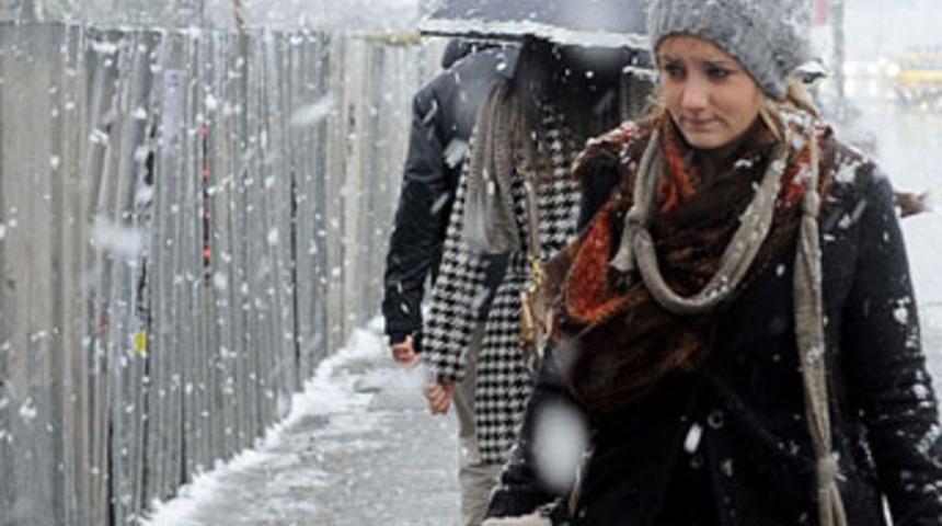 Lodosun ardından yine kar geliyor