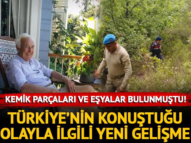 Kemik parçaları ve eşyalar bulunmuştu! Türkiye'nin konuştuğu Korhan Berzeg olayıyla ilgili yeni gelişme! 