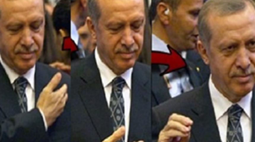 Erdoğan'dan işaret diliyle 'Seni seviyorum'