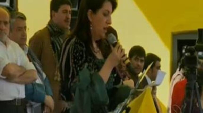 Pervin Buldan k&uuml;rt&ccedil;esi ile 'pes' dedirtti