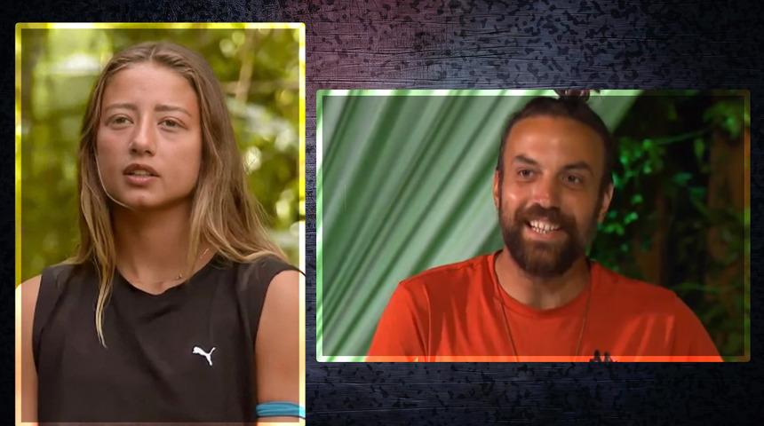 Survivor'da Aleyna'nın Sercan'la dans ettiği anlar sosyal medyada gündem oldu! İzleyicilerden tepki yağdı