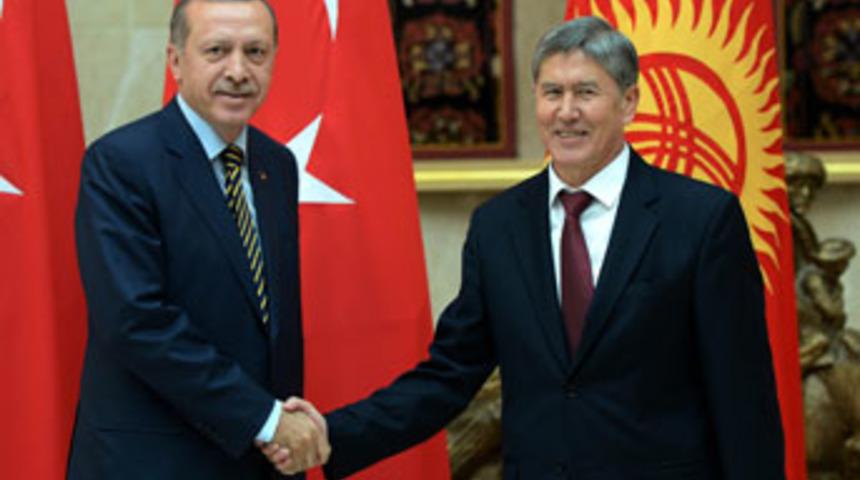 Atambayev&rsquo;den Erdoğan&rsquo;a: Hoşgeldin Tayyip abi