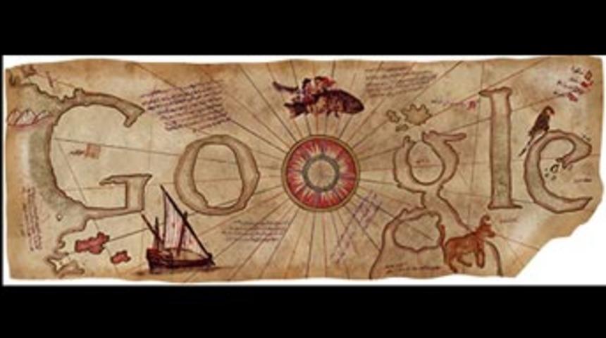 Google Piri Reis haritası&rsquo;nı &ccedil;ıkarttı
