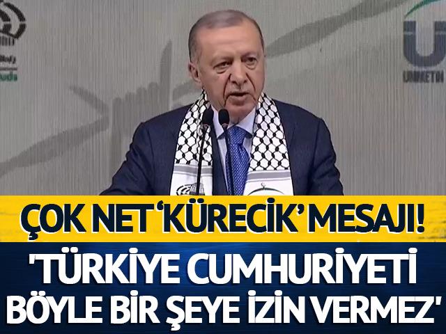 Cumhurbaşkanı Erdoğan'dan çok çarpıcı Kürecik mesajı!