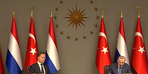 Erdoğan ve Rutte'den ortak basın toplantısı! 'Destek bekliyoruz'