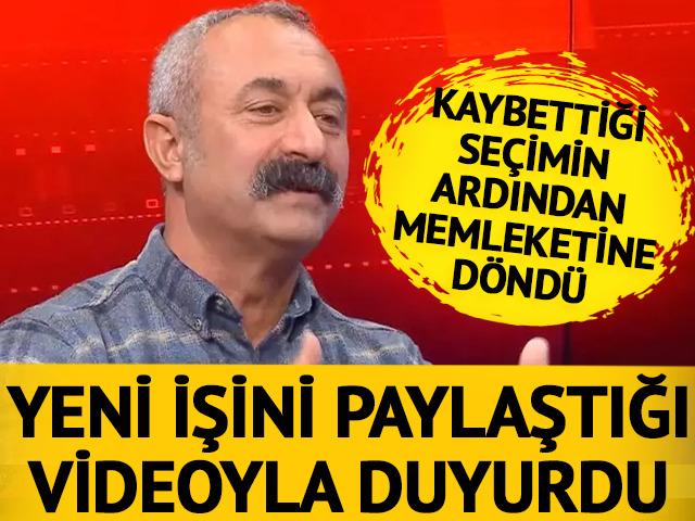 Kadıköy'de seçimi kazanamamıştı! Fatih Mehmet Maçoğlu yeni işini paylaştığı videoyla duyurdu