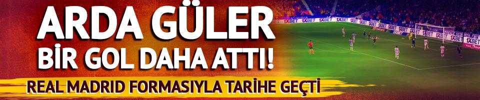 Arda Güler, Real Madrid formasıyla ilk 11 çıktığı ilk maçta golünü atarak tarihe geçti!