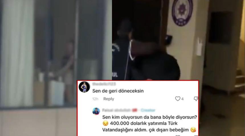 Evde dans eden kadını çekip paylaştı, sosyal medya ayağa kalktı! Para verip Türk vatandaşlığı aldığını söyleyen şahıs yakalandı