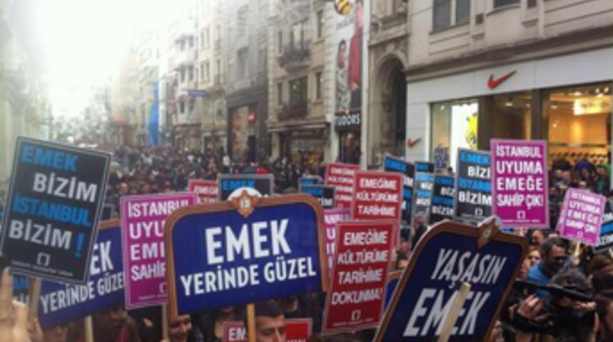 Emek protestocularına 6 yıl hapis isteniyor!