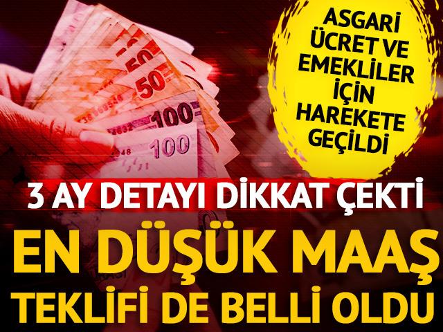 CHP Asgari ücret ve emekli maaşı için harekete geçti! 3 ay detayı dikkat çekti: En düşük maaş teklifi de belli oldu