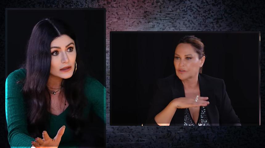 Deniz Çakır Hülya Avşar'a konuk oldu! Gündüz kuşağını sert eleştirdi: 'Öpüşmenin olmadığı ekranlarda...'