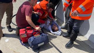 Deniz taksi ile kanonun feci kazası! Kadıköy'de kahreden olay: Bir kişinin ayağı koptu