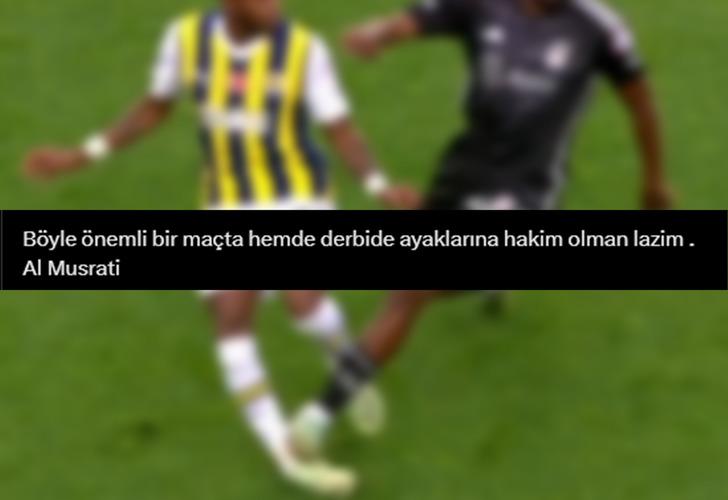 Fenerbahçe karşısında takımını 10 kişi bırakan Al-Musrati Beşiktaş taraftarının sabrını taşırdı! "Tarihin en büyük kazığı" 728xauto