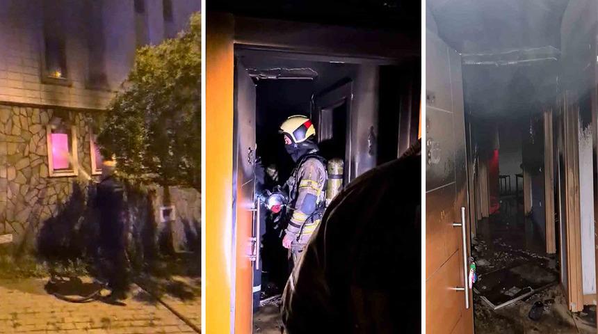 Evi ateşe verip telefon etti! 'Evin yanıyor, git kurtar'