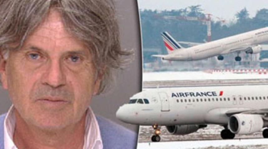 Sahte pilot son anda yakalandı