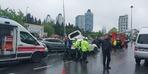 Beşiktaş'ta feci kaza! Çok sayıda araç birbirine girdi