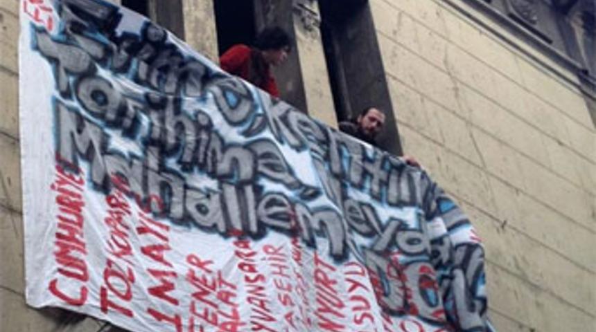 Emek Sineması'nı işgal ettiler