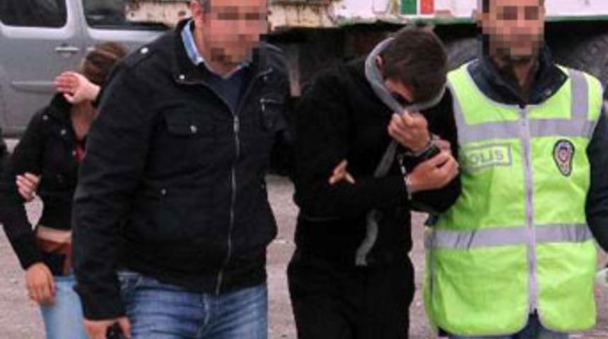 Sevgililerin nişan oyunu poliste bitti