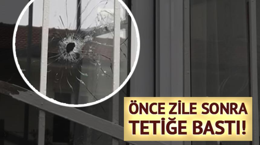 Boşanma aşamasında olduğu eşinin kaldığı eve gitti, önce zile sonra tetiğe bastı!