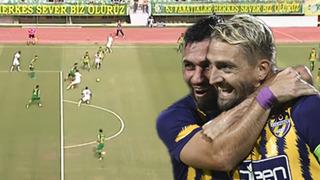 Caner Erkin, Eyüpspor formasıyla ligi kasıp kavuruyor! Onlar nasıl goller öyle...