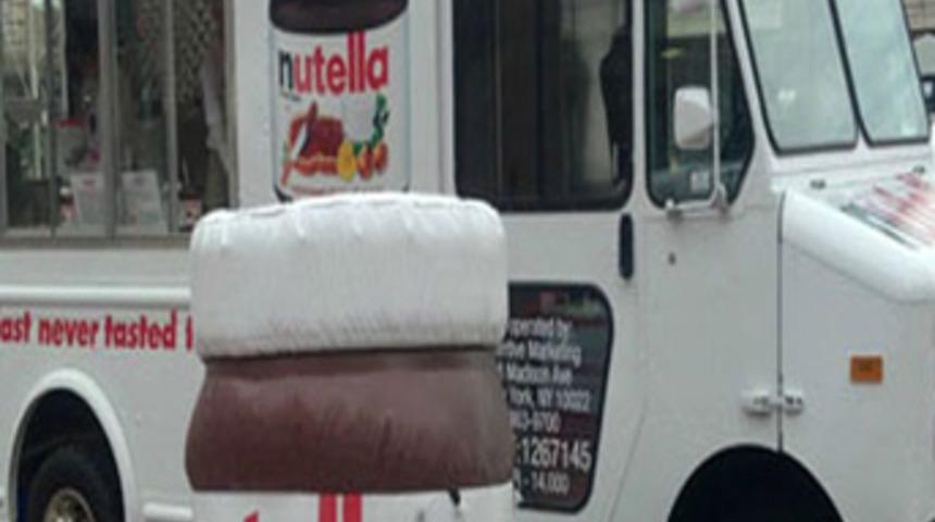 Kamyon dolusu nutella çaldılar