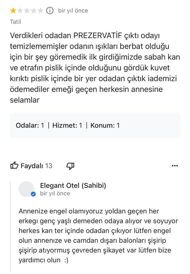 Sosyal medya bu skandalı konuşuyor! Otel sahiplerinden müşterilere küfür ve hakaret 640xauto