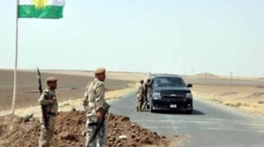 Peşmergeler Kerkük yolunu kapattı