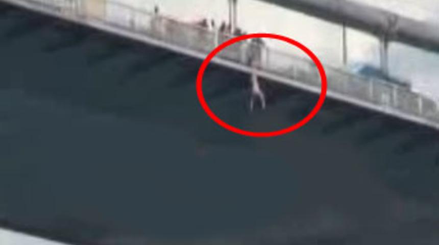 K&ouml;pr&uuml;den atlayan Burhan Karayiğit &ouml;ld&uuml;!