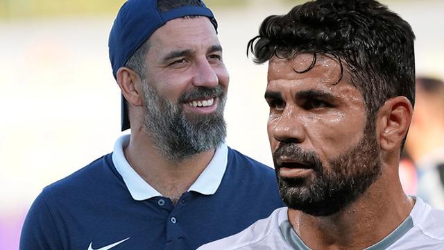 Arda Turan'dan transfer bombası! Dünyaca ünlü golcü Diego Costa ile masaya oturdu