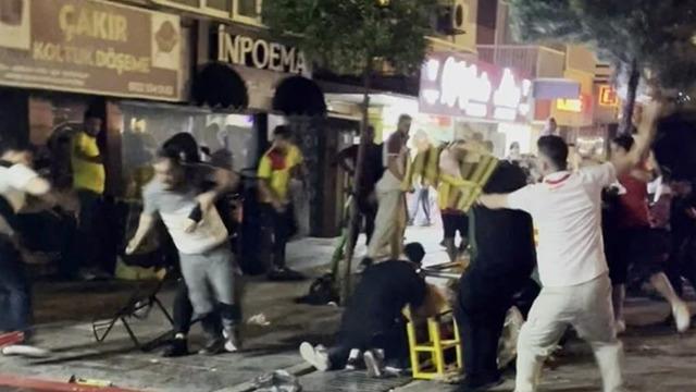 Göztepe Süper Lig'e çıktı, sokaklar savaş alanına döndü!