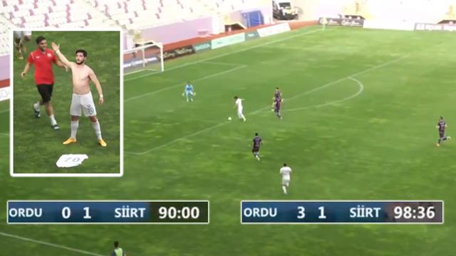 Ülke sınırları içinde oynanan en ilginç maç olabilir! Siirt İl Özel İdaresi Spor, 90. dakikada öne geçti, 98. dakikada küme düştü!