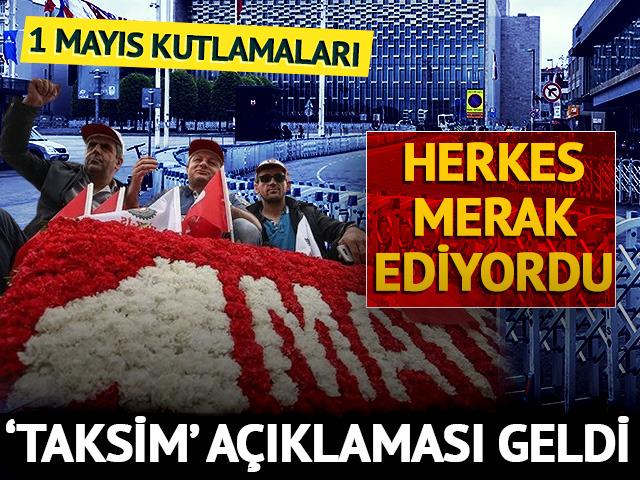Bakan Yerlikaya'dan 1 Mayıs açıklaması: İstanbul'da 40 nokta ilan edildi