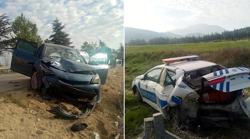 Yer: Isparta! Acı haber geldi... Asker, polis aracına çarptı: Şehit ve yaralılar var
