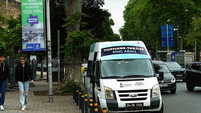Beyoğlu’nda ücretsiz ring seferleri başladı
