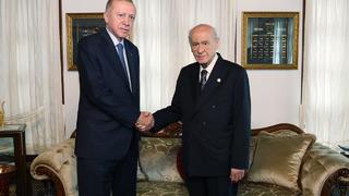 Son dakika! Cumhurbaşkanı Erdoğan ile Bahçeli'den sürpriz görüşme