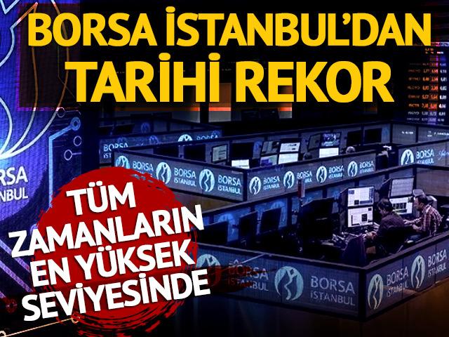  Borsa İstanbul'dan tüm zamanların kapanış rekoru