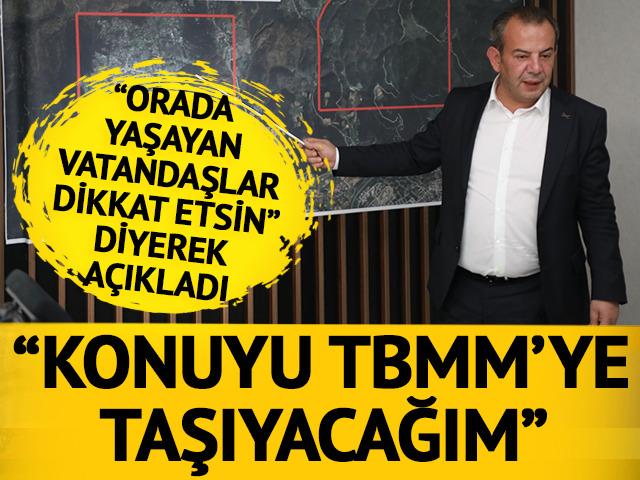 Tanju Özcan "Konuyu TBMM’ye de taşıyacağım" diyerek tepki gösterdi!