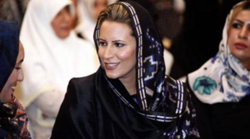 Kaddafi'nin kızıyla ilgili m&uuml;thiş iddia!