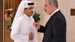 Bakan Fidan, Katar Başbakanı Al Sani ile bir araya geldi