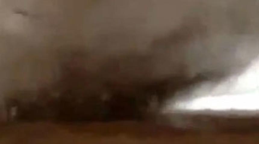 Dehşet anları b&ouml;yle g&ouml;r&uuml;nt&uuml;lendi